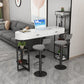 Marble Living Room Pub/Bar Table Double Pedestal Storage Bar/Dinette Table Clearhalo 'Bar Furniture' 'Bar Tables' 'bar_tables' 'furn' 'furn_bar_tables' 'Furniture' 'furniture_bar_tables' 'Kitchen & Dining Furniture' 'kitchen&dining_furn' 'kitchen' 1200x1200_ac4bafe9-6b05-4ffb-b206-ba4de2415af3