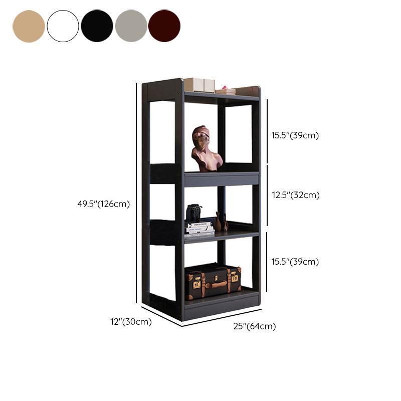 SKANDINAVISCHER STIL -Bücherregal Open Back Standard Holzbuchhandel