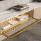 Glam Stone TV Stand Console Wall-mounted TV Media Stand with Drawers for Living Room Clearhalo 'furn' 'furn_tv_stands_entertainment_centers' 'Furniture' 'Living Room Furniture' 'TV Stands & Entertainment Centers' 'TV Stands & Media Storage Furniture' 'tv_stands_entertainment_centers' 1200x1200_ac50134f-6192-481d-a01b-e82b5e4b5d0d