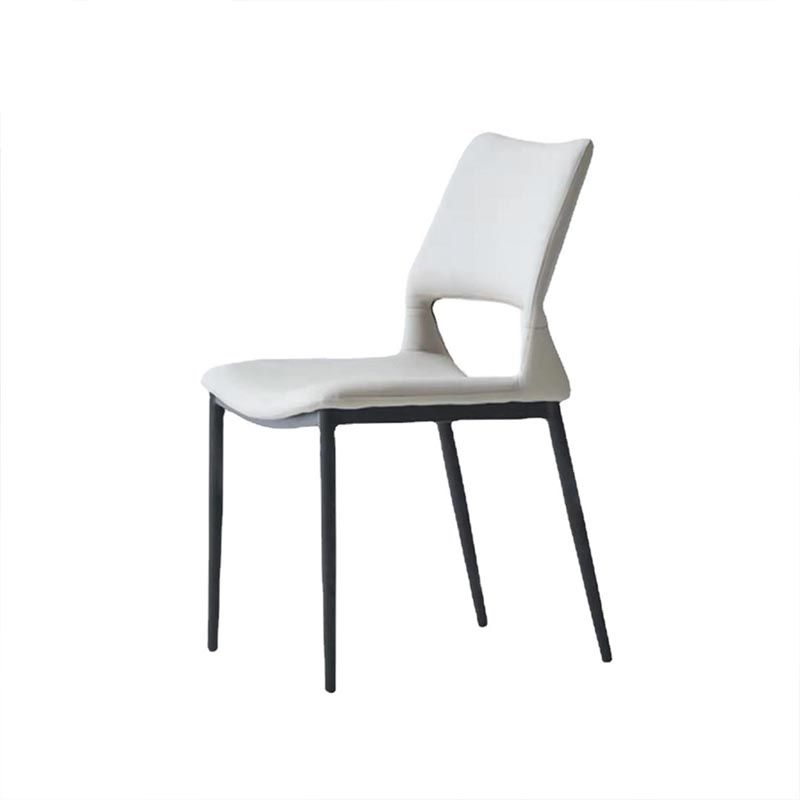 Armless Dining Chairs Contemporary Open Back Dining Side Upholstered Furniture Clearhalo 'Dining Chairs' 'Dining Tables & Seating' 'dining_chair' 'furn' 'furn_dining_chair' 'Furniture' 'Kitchen & Dining Furniture' 1200x1200_ac51290d-89db-40cc-a5b4-f0c296835828