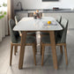 Rectangle 4 Legs Minimalist Table Three-Color Fixed Table of Sintered Stone Clearhalo ' dining_table' 'Dining Tables & Seating' 'Dining Tables' 'furn' 'furn_dining_table' 'Furniture' 'furniture_dining_table' 'Kitchen & Dining Furniture' 'kitchen&dining_furn' 'kitchen' 'kitchen_dining_table' 1200x1200_ac5597db-dac0-43f0-843d-001da0b0ce01
