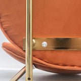 Leather Contemporary Restaurant Side Chair Open Dark Color Dining Chair Clearhalo ' kitchen&dining_furn' 'Dining Chairs' 'Dining Tables & Seating' 'dining_chair' 'furn' 'furn_dining_chair' 'Furniture' 'furniture_dining_chair' 'Kitchen & Dining Furniture' 'kitchen' 1200x1200_ac582aa5-e529-4780-beb3-9e07a8d2ebde