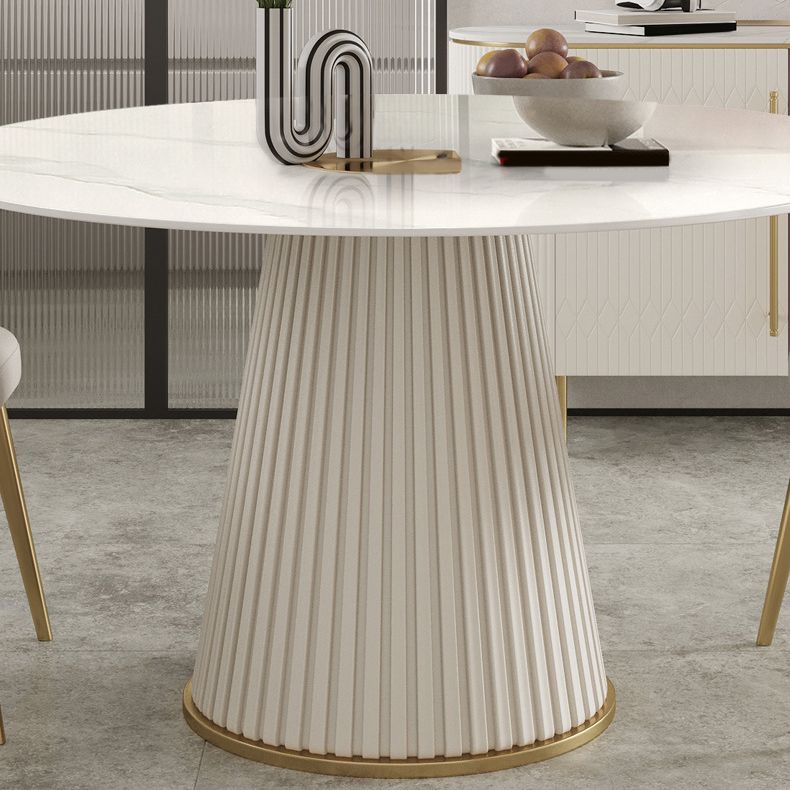 Set da tavolo in pietra sinterizzato glam nordico 1/2/3/5/7 pezzi set da pranzo