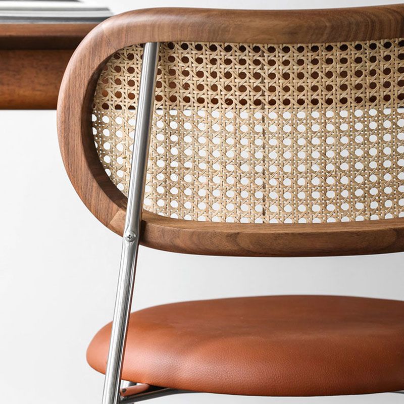 Industrial Metal Dining Room Chairs Armless Open Back Dining Side Chair Clearhalo ' kitchen&dining_furn' 'Dining Chairs' 'Dining Tables & Seating' 'dining_chair' 'furn' 'furn_dining_chair' 'Furniture' 'furniture_dining_chair' 'Kitchen & Dining Furniture' 'kitchen' 1200x1200_ac63bcf4-fe99-429f-aa49-ced0c1910a7d