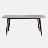 Stone Rectangle Top Table Mid-Century Modern Dining Table with 4 Wood Legs Clearhalo 'Dining Tables & Seating' 'Dining Tables' 'dining_table' 'furn' 'furn_dining_table' 'Furniture' 'furniture_dining_table' 'Kitchen & Dining Furniture' 'kitchen' 'kitchen_dining_table' 1200x1200_ac63bf8e-65b4-406f-8ba0-e6c40c6280d1