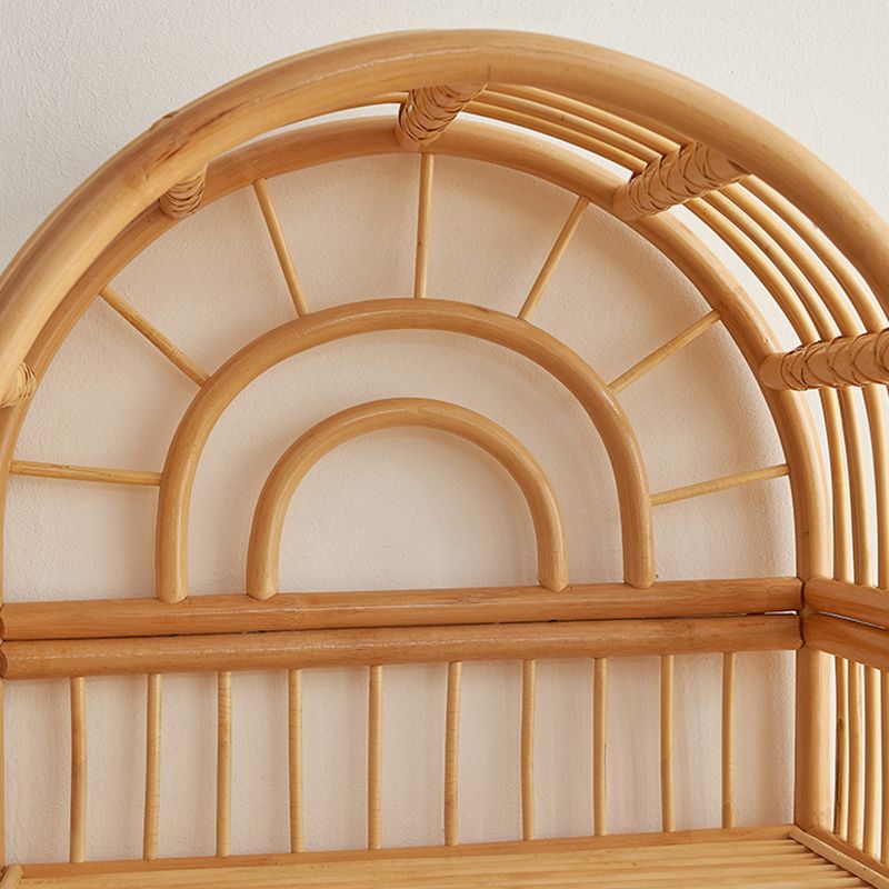 Contemporary Bamboo Home Bookcase Standard Book Shelf with Wooden Legs Clearhalo 'Bookcases' 'furn' 'furn_bookcases' 'Furniture' 'Office Furniture' 1200x1200_ac65ed1b-bfa3-4b5f-b387-a1b57a50c715