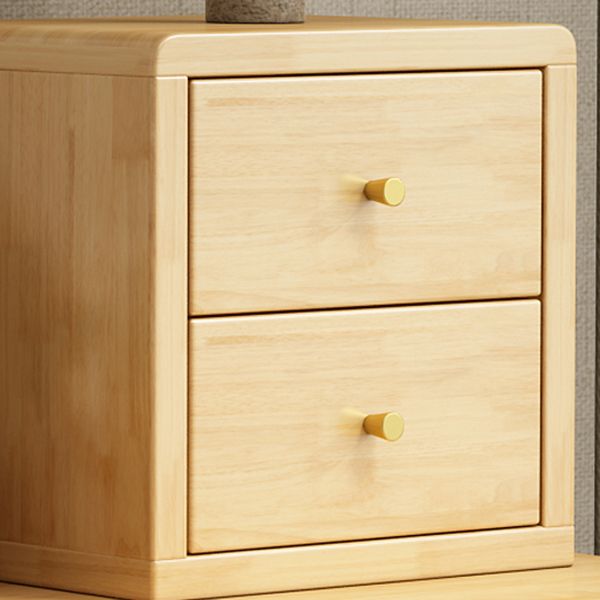 Scandinavian Wooden Make-up Vanity With Drawer in Brown for Bedroom Clearhalo 'Bedroom Furniture' 'furn' 'furn_makeup_vanities' 'Furniture' 'Makeup Vanities' 'makeup_vanities' 1200x1200_ac665673-c07d-4e47-91fe-3310b3154c48