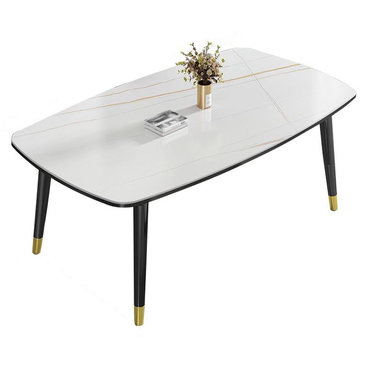 Modern Sintered Stone Standard Dining Table Rectangle Shape Dining Table for Kitchen Clearhalo ' dining_table' 'Dining Tables & Seating' 'Dining Tables' 'furn' 'furn_dining_table' 'Furniture' 'furniture_dining_table' 'Kitchen & Dining Furniture' 'kitchen&dining_furn' 'kitchen' 'kitchen_dining_table' 1200x1200_ac690057-1205-405d-aad8-29dac5a7c88d