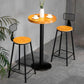 Industrial 1/2/3 Pieces Round Bar Table Set Solid Wood Bistro Set Clearhalo 'Bar Furniture' 'furn' 'furn_home_bar_bar_sets' 'Furniture' 'Home Bars & Bar Sets' 'home_bar_bar_sets' 'Kitchen & Dining Furniture' 1200x1200_ac698fe5-4724-43b7-8b19-c6ddb683b911