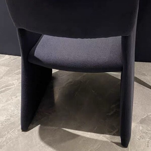 Silla de brazo de estilo contemporáneo de madera de madera de acento de comedor de madera para la cocina