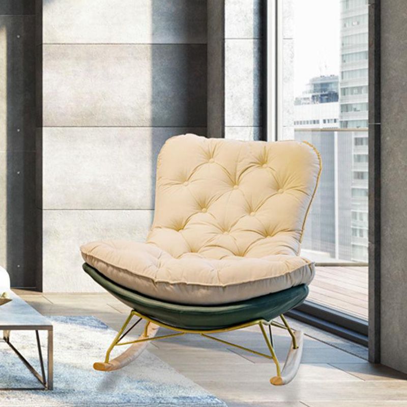 Chaise de basculement contemporain chaise de bascule métal