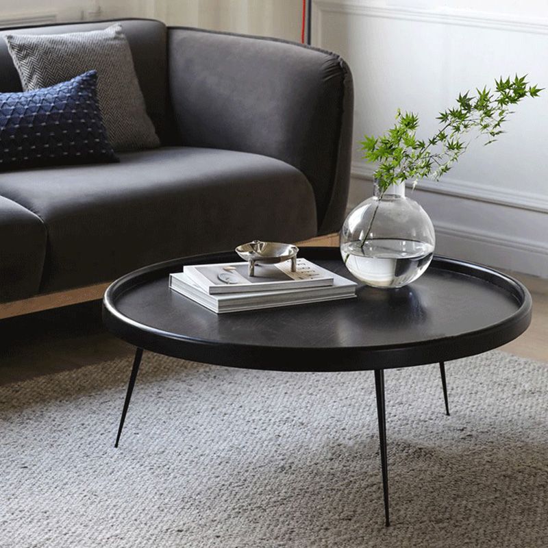 Modern Tray Top Coffee Table Round 3 Legs Coffee Table for Living Room Clearhalo 'Coffee & Accent Tables' 'Coffee Tables' 'coffee_tables' 'furn' 'furn_coffee_tables' 'Furniture' 'Living Room Furniture' 1200x1200_ac706f20-20e5-48e4-a0f3-0dadd86ed16b