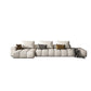 Nordic Cream Square Arm Sofa Faux Leather Cushion Back Sectional for Living Room Clearhalo 'furn' 'furn_sectionals' 'Furniture' 'furniture_sectionals' 'Living Room Furniture' 'Sectionals' 1200x1200_ac749817-1182-4b69-9620-6af57213758b
