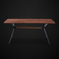 Industrial Style Solid Wood Dining Table Rectangle Table with Black Frame for Home Use Clearhalo ' dining_table' 'Dining Tables & Seating' 'Dining Tables' 'furn' 'furn_dining_table' 'Furniture' 'furniture_dining_table' 'Kitchen & Dining Furniture' 'kitchen&dining_furn' 'kitchen' 'kitchen_dining_table' 1200x1200_ac76b85d-6075-4dc9-ac76-52b8d38a1cbe