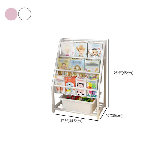 Scandinavische ladder boekenplank metaal gesloten boekenkast met planken