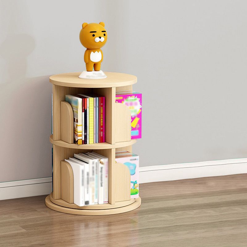 Contemporary Style Bookshelf Natural Solid Wood Bookcase for Home Office Clearhalo 'Bookcases' 'furn' 'furn_bookcases' 'Furniture' 'furniture_bookcases' 'Office Furniture' 1200x1200_ac7849c3-7966-42ea-8955-de024cf5fac0