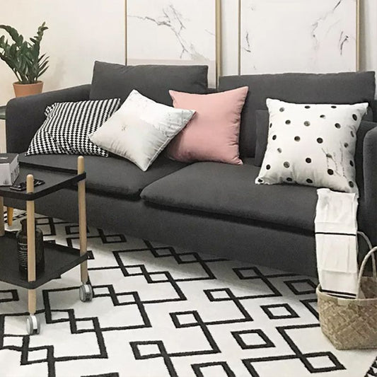 Cuscini contemporanei cuscino da cuscino top braccio divano coperto