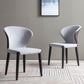 Contemporary Dining Chairs Armless Chair with Wooden Legs for Home