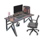 Contemporary Computer Desk Cable Management Rectangular Gaming Desk Clearhalo 'furn' 'furn_office_desk' 'Furniture' 'Office Desks' 'Office Furniture' 'office_desk' 1200x1200_ac810bd6-087e-4ad3-a4fa-be7e9752cc82