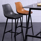 Industrial Metal Low Back Barstool Simple Indoor Tall Stool with Leather Seat Clearhalo 'Bar Furniture' 'Bar Stools' 'bar_stools' 'furn' 'furn_bar_stools' 'furniture_bar_stools' 'Kitchen & Dining Furniture' 'kitchen&dining_furn' 'kitchen' 'kitchen_furn' Furniture' 1200x1200_ac839cac-7b33-4d71-9113-6b927aee5dbd