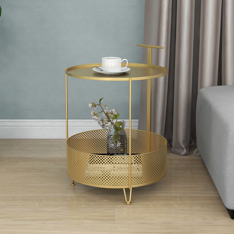 Modernistische 3 Beine runder Seiten des Seitentischs Wohnzimmer Akzent Beizertisch