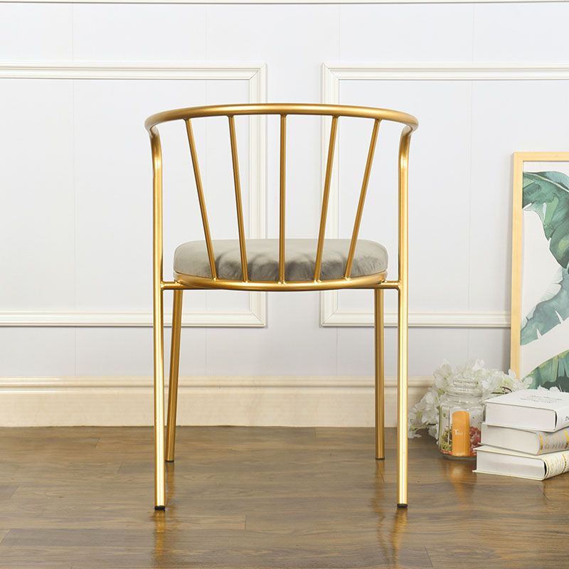 Scandinavian Windsor Back Armless Chairs Upholstered Side Chair Clearhalo 'Dining Chairs' 'Dining Tables & Seating' 'dining_chair' 'furn' 'furn_dining_chair' 'Furniture' 'furniture_dining_chair' 'Kitchen & Dining Furniture' 1200x1200_ac8f63ad-d0d2-4eda-a8a0-ce2a20d4e0b1