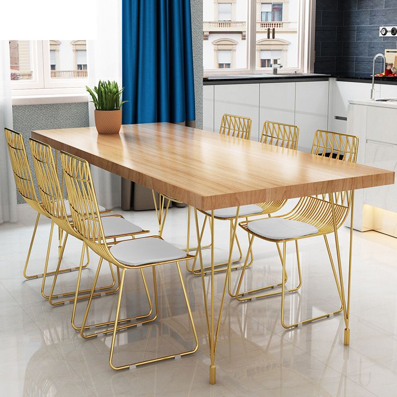 Set da pranzo in metallo per cucina 1/5/7 pezzi Dinette moderna