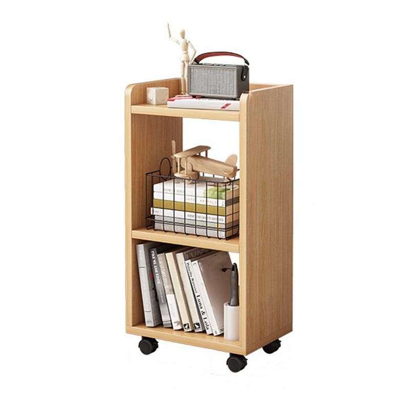 Contemporary Style Bookcase with Casters Bookshelf for Office and Dormitory Clearhalo 'Bookcases' 'furn' 'furn_bookcases' 'Furniture' 'furniture_bookcases' 'kitchen' 'kitchen_bookcases' 'Living Room Furniture' 'Office Furniture' 1200x1200_ac924eaf-ff4f-4628-96b5-7f8c54aeb21c