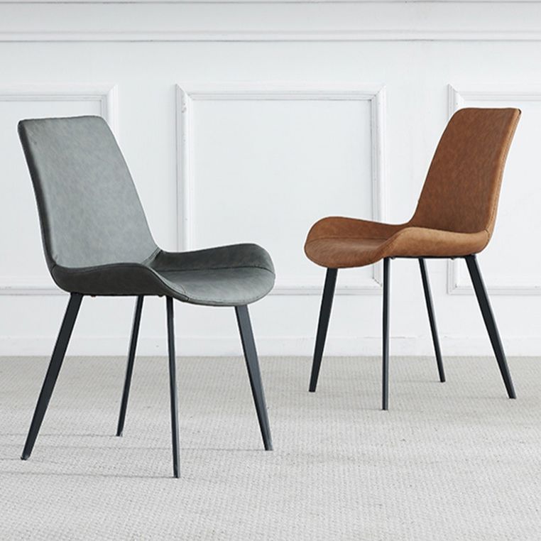 Minimalist Dining Table Set with Sintered Stone Dining Table and Upholstered Chairs Clearhalo 'Dining Room Sets' 'Dining Tables & Seating' 'dining_room_set' 'furn' 'furn_dining_room_set' 'Furniture' 'furniture_dining_room_set' 'Kitchen & Dining Furniture' 'kitchen&dining_furn' 'kitchen' 1200x1200_ac932f0a-9d97-4ded-b95e-7f78e9f8a811