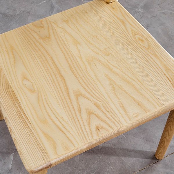 Glam Wood Chair Open Back Dining Side Chair for Dining Room 16.5"x16.9"x30" Clearhalo 'Dining Chairs' 'Dining Tables & Seating' 'dining_chair' 'furn' 'furn_dining_chair' 'Furniture' 'furniture_dining_chair' 'Kitchen & Dining Furniture' 1200x1200_ac94b4ae-94df-45c0-b08d-24eb403e3d41