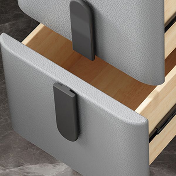 Modernos 2 cajones acento mesa de noche de mesa antigua