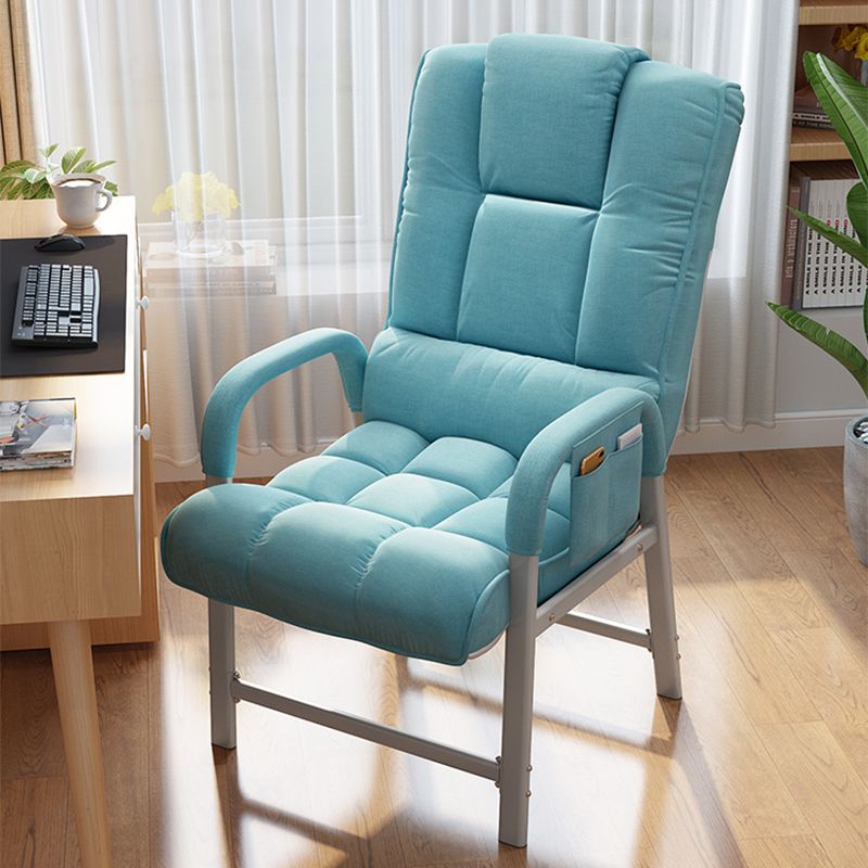 Metal Standard Recliner Solid Color Living Room Arm storage Recliner Chair Clearhalo 'Chairs & Seating' 'furn' 'furn_recliners' 'Furniture' 'Living Room Furniture' 'Recliners' 1200x1200_ac97c076-656b-4d14-9414-d4f720c507f3