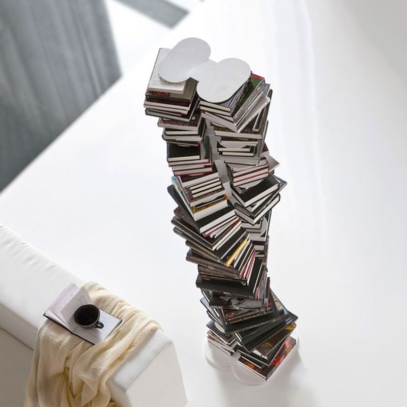 Contemporary Style Bookshelf Invisible Bookcase for Office and Study Room Clearhalo 'Bookcases' 'furn' 'furn_bookcases' 'Furniture' 'furniture_bookcases' 'Office Furniture' 1200x1200_ac9b5223-78c6-4b5f-b0fc-b2aa099b303f