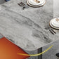 Traditional Luxury Rectangle Dining Table Grey Sintered Stone Table with 4 Legs for Dining Room Clearhalo ' dining_table' 'Dining Tables & Seating' 'Dining Tables' 'furn' 'furn_dining_table' 'Furniture' 'furniture_dining_table' 'Kitchen & Dining Furniture' 'kitchen&dining_furn' 'kitchen' 'kitchen_dining_table' 1200x1200_ac9bebc8-d396-4b57-be4a-20ac4cdf1dde
