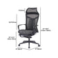 Contemporary Arm Chair Adjustable Seat Height Ergonomic Swivel Office Chair Clearhalo 'furn' 'furn_office_chair' 'Furniture' 'Office Chairs' 'Office Furniture' 'office_chair' 1200x1200_aca01119-1e90-4d5b-93f2-154cc835bddd