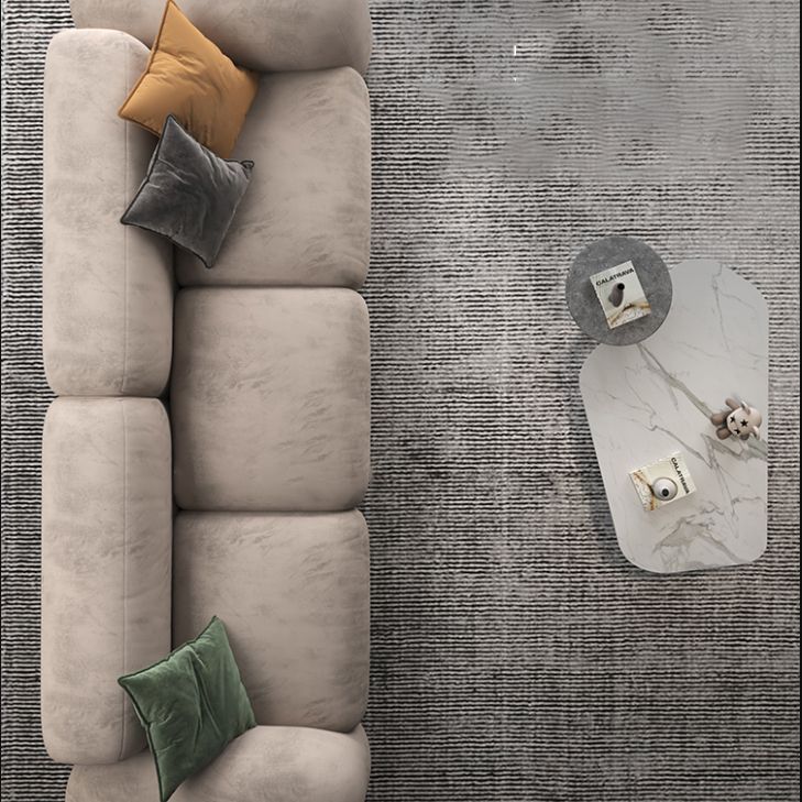 Tropical Settee Living Room Gray Cushions Standard Square Arm Seating Clearhalo 'furn' 'furn_sofas' 'Furniture' 'Living Room Furniture' 'Sofa' 'sofas' 1200x1200_aca942aa-a9a3-423c-8ad0-f9b6b1a52f90