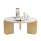Modern Coffee Table Wooden 3 Legs Cocktail Table for Living Room Clearhalo 'Coffee & Accent Tables' 'Coffee Tables' 'coffee_tables' 'Furniture' 'furniture_coffee_tables' 'Living Room Furniture' 1200x1200_acabaf4b-8965-4cf7-9dd3-fe1928e0232b