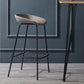 Contemporary Faux Leather Counter Stool Counter Height Bar Stool with Footrest Clearhalo 'Bar Furniture' 'Bar Stools' 'bar_stools' 'furn' 'furn_bar_stools' 'Furniture' 'Kitchen & Dining Furniture' 1200x1200_acae579e-71a0-455f-a73a-63bbdc40e2e9