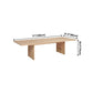 Rectangle Double Pedestal Modern Table Wood Color Fixed Table of Solid Wood Clearhalo ' dining_table' 'Dining Tables & Seating' 'Dining Tables' 'furn' 'furn_dining_table' 'Furniture' 'furniture_dining_table' 'Kitchen & Dining Furniture' 'kitchen&dining_furn' 'kitchen' 'kitchen_dining_table' 1200x1200_acae9f89-1f8c-4d8e-bb2b-96392fc59f1b