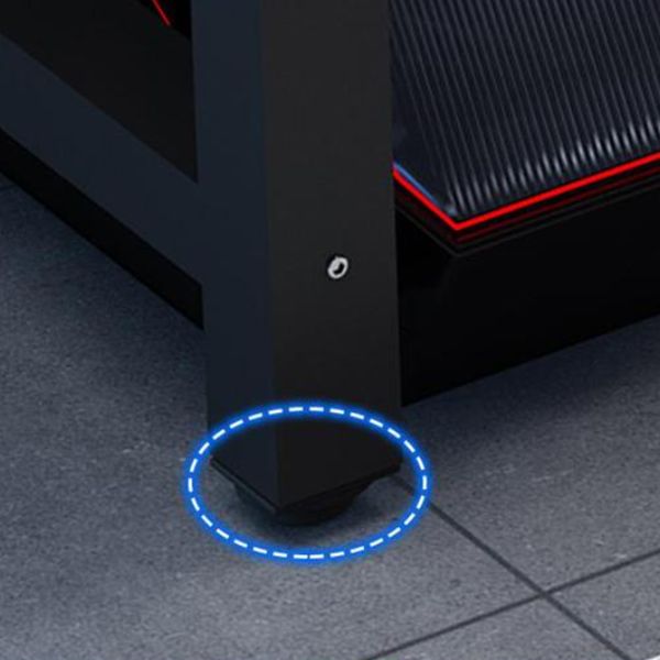 Industrial Gaming Desk Antique Finish Holzschreibtisch mit Metallbeinen