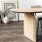 Oval Table Dinette Table Contemporary Solid Wood Dinner Room Table with Double Pedestal Clearhalo ' dining_table' 'Dining Tables & Seating' 'Dining Tables' 'furn' 'furn_dining_table' 'Furniture' 'furniture_dining_table' 'Kitchen & Dining Furniture' 'kitchen&dining_furn' 'kitchen' 'kitchen_dining_table' 1200x1200_acb22541-eb59-40a3-9ccb-63fc4b297657