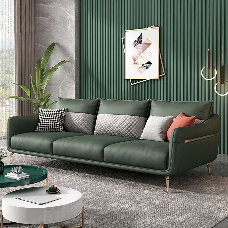 Modern Style Charles Of London Latex/sponge Seat Filled Solid Wood Base Sofa Clearhalo 'furn' 'furn_sofas' 'Furniture' 'furniture_sofas' 'kitchen' 'kitchen_sofas' 'Living Room Furniture' 'Sofa' 'sofas' 1200x1200_acb44dfa-b8fd-48e4-a5c2-ca274a1297bc