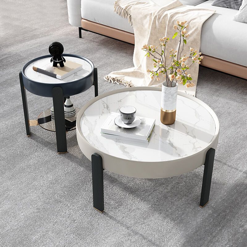 Tavolino moderno di ardesia 1 tavolo da cocktail singolo per soggiorno