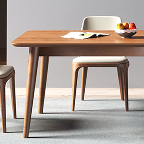 Modern Ash Wood Table for Restaurant Rectangle Dining Table with 4 Legs Clearhalo 'Dining Tables & Seating' 'Dining Tables' 'dining_table' 'furn' 'furn_dining_table' 'Furniture' 'furniture_dining_table' 'Kitchen & Dining Furniture' 'kitchen' 'kitchen_dining_table' 1200x1200_acb907a7-95df-42ba-b623-ad818d13c1f0