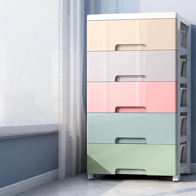 Non-Hanging Armoire with Drawer Contemporary Storage Cabinet Clearhalo 'Armoires & Wardrobes' 'armoires_wardrobes' 'Bedroom Furniture' 'furn' 'furn_armoires_wardrobes' 'Furniture' 1200x1200_acbd29cc-6c3d-4a3d-8b01-52073b9174c6