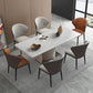 Minimalist Design Armless Wingback Side Chairs Leather Dining Chairs Clearhalo 'Dining Chairs' 'Dining Tables & Seating' 'dining_chair' 'furn' 'furn_dining_chair' 'Furniture' 'furniture_dining_chair' 'Kitchen & Dining Furniture' 1200x1200_acbd501e-b4b1-4977-b875-6a140021ebd3