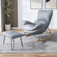 Balcony and Bedroom Rocker Chair Modern Minimalist Lazy Chair Clearhalo 'Chairs & Seating' 'furn' 'furn_rocking_chairs' 'Furniture' 'Living Room Furniture' 'Rocking Chairs' 'rocking_chairs' 1200x1200_acc4cc97-9e00-4e2e-9516-694acc846f30