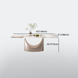 Luxury Sintered Stone Dining Set Rectangle 1/4/5/7/9 Pieces Dining Room Table Set Clearhalo 'Dining Room Sets' 'Dining Tables & Seating' 'dining_room_set' 'furn' 'furn_dining_room_set' 'Furniture' 'furniture_dining_room_set' 'Kitchen & Dining Furniture' 1200x1200_acc51fb5-e67e-49f7-9d03-566737dc6be2