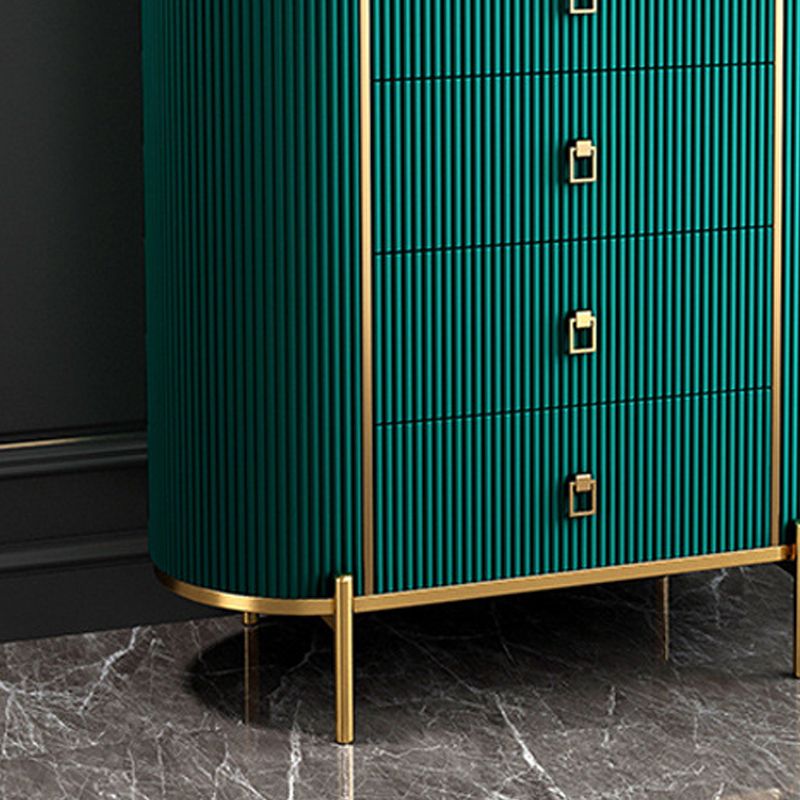 Cassettiera verticale in pietra per camera da letto Glam con cassetti