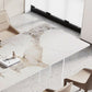 Modern Sintered Stone Dining Table Acrylic Dinner Room Kitchen Table Clearhalo 'Dining Tables & Seating' 'Dining Tables' 'dining_table' 'furn' 'furn_dining_table' 'Furniture' 'furniture_dining_table' 'Kitchen & Dining Furniture' 'kitchen' 'kitchen_dining_table' 1200x1200_acc8f1b7-1d22-4edb-aa3b-04d2212d7833